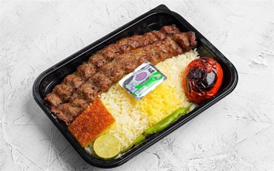 چلوکباب کوبیده