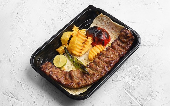 لقمه کاردی تک سیخ